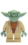 LEGO Star Wars Clone Wars LOOSE Mini Figure Yoda with Silver Lightsaber