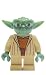LEGO Star Wars Clone Wars LOOSE Mini Figure Yoda with Silver Lightsaber
