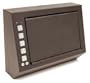 HOMAK HS10036683 Electronic Access Pistol Box, 10 X 3.5 X 7.5 Inch