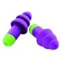 Rockets NRR 27 Uncorded Reusable Ear Plugs w/Pocket-Pak, Pack of 50