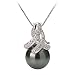 Camden Black 10-11mm AAA Tahitian 14 Karat Gold Pearl Pendant