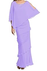 V-neck Open-Back Tiered  Lace Sleeveless Chiffon Evening Dress/Prom Dress/Wedding Dress  With Ruffles