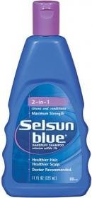 Selsun Blue Medicated Dandruff Shampoo/Conditioner 2-in-1 Treatment, 11 Ounce