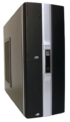 LC Power Micro-ATX 2039MBS Geh&auml;use mit 380 Watt Netzteil, schwarz-silber Preisvergleich