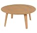 Designer Coffee Tables - Molded Plywood Coffee Table - Walnut