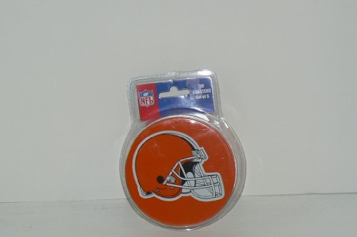 NFL Cleveland Browns Tin Coasters