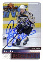 Drake Berehowsky, Nashville Predators, 2000 Upper Deck MVP Stanley Cup Edition Autographed Card