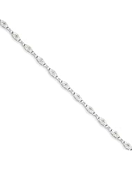 Sterling Silver Diamond Bracelet