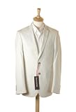 Marco Carlotti Mens White Cotton Suit 36r Jacket 32r Trousers