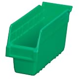 Akro-Mils 30040 ShelfMax Plastic Nesting Shelf Bin Box, 12-Inch Length x 4-Inch Width x... by 
