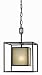 World Imports 4112-55 Hilden 4 Light Chandelier, Warm Mahongany