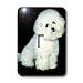 Dogs Bichon Frise - Bichon Frise - Light Switch Covers - single toggle switch