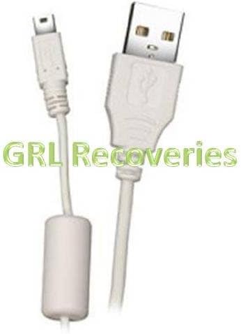 Canon S110 Compatible 2.0 Cable Cord 4 feet White -GRL Recoveries