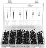 115 Pc. Nylon Pop Rivet Assortment GM Ford Chrysler VW