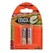 Ansmann maxE NiMH Akku AAA Micro 800 mAh 2er Pack orange