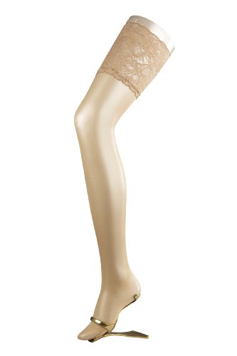 FALKE Seidenglatt 15 Stay up 15 den 41584 Damen Halterlose Struempfe, Gr. 35/ 37 (8 1/2 -  Preisvergleich