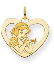 Disney Snow White Heart Charm