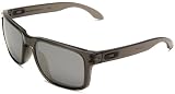 Oakley Mens Holbrook OO9102-24 Iridium Square Sunglasses,Grey Smoke Frame/Black Lens,One Size