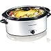 Hamilton Beach 5-Quart Portable Slow Cooker, Silver