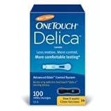 OneTouch Delica Lancets 100 ea