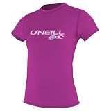 O'Neill Wetsuits Women's Basic Skins Short Sleeve Rash Tee