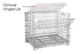 32 X 40 Folding Wire Container Accessory Lid-Hinged