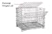 20 X 32 Bulk Container Folding Lid-Hinged