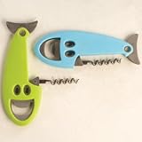 Funky Fish Wine & Bottle Opener - Assorted Colors