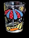Beach Party Design - Hand Painted - Collectible Shot Glass - 2 oz.