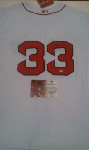 Jason Varitek Signed Authentic Boston Red Sox Jersey