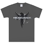 Nickelback  Dark Horse Riding  charcoal t-shirt
