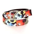 Bangers and Mash canvas/leather belt