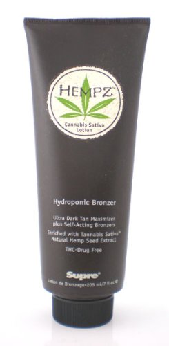 Hempz Hydroponic Bronzer Tanning Lotion 7 Oz By Supre