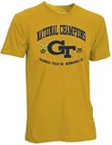 1990 Georgia Tech Yellow Jackets NCAA Football National Champions S/S T-Shirt