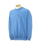 Personalized custom embroidered female golfer design on sweatshirt