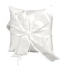 Beverly Clark Wedding Infinity Collection Ring Pillow, White