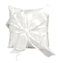 Beverly Clark Wedding Infinity Collection Ring Pillow, White