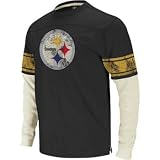 Pittsburgh Steelers Reebok Vintage Long Sleeve Jersey Thermal T-shirt - XXL