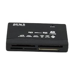 HDE (TM) Universal Mini USB Card Reader - Compatible with Sony, SanDisk, Toshiba, Lexar