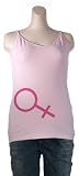 It's a Girl! Mod Symbol Maternity Cami by ROCKSTARMOMS