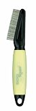 Conair Yellow Dog Flea Comb with Memory Gel Grip, Dog Home Grooming, Yellow