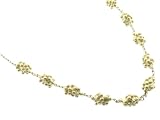 Flower Bud Cluster Necklace in 18kt Gold by Ten Thousand Things