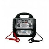 450 Amp JUMP-STARTER / INFLATOR AC/DC POWER SOURCE &LED WORKLIGHT (Black / Grey) (13"H x 9.75"W x 13"D)