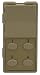 Simply Automated ZS25O-I Single-Rocker with Oval 4-Button Faceplate, Ivory