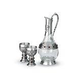 Zinn Wein-Set 3-tlg. - Rubin - von Artina