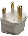 Grounded Adapter - USA to South Africa & older areas of Ireland - White