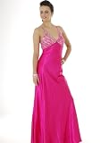 Formal Evening Gown. Beaded Dress for Prom, Party Dress by Sean Collection (8853) FUSCHIA