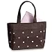 Gerber Fashion Pink / Yellow Embroidered Dots Baby Diaper Tote Bag + Changing Pad