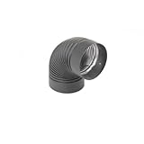 Chimney 21150 6 Inch Heat-fab 22-ga Welded Black Stovepipe 90 Deg Elbow by Copperfield Chimney Suppl