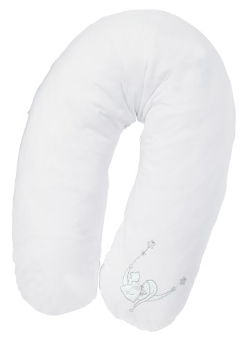 Urra 380-1064-05 - Schlummerland Wei&szlig; Stillkissen Banane mit Flexiperls (EPS) mit Applikat Preisvergleich